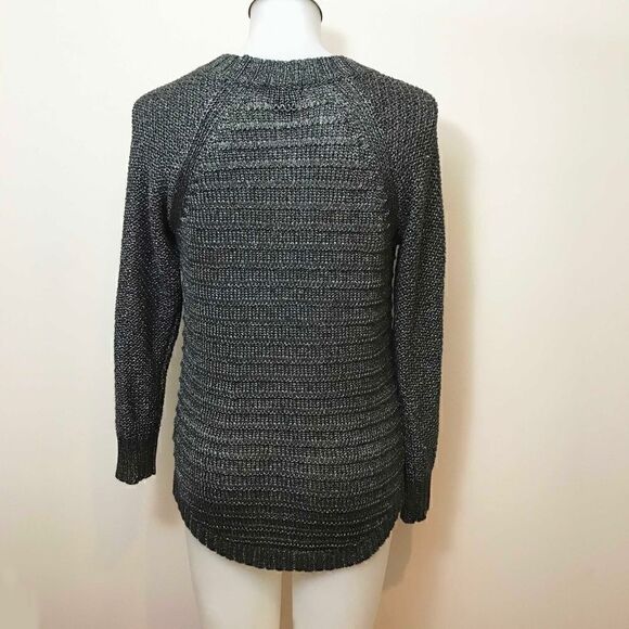 𝅺CALVIN Klein Grey Shine Sweater - Picture 6 of 10